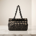 Chanel Camellia · Canvas Tote · Chain