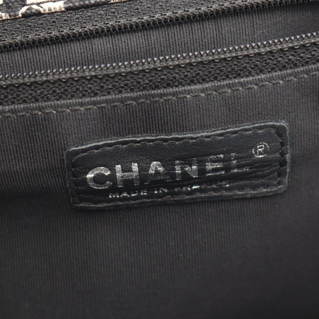 Chanel Camellia · Canvas Tote · Chain