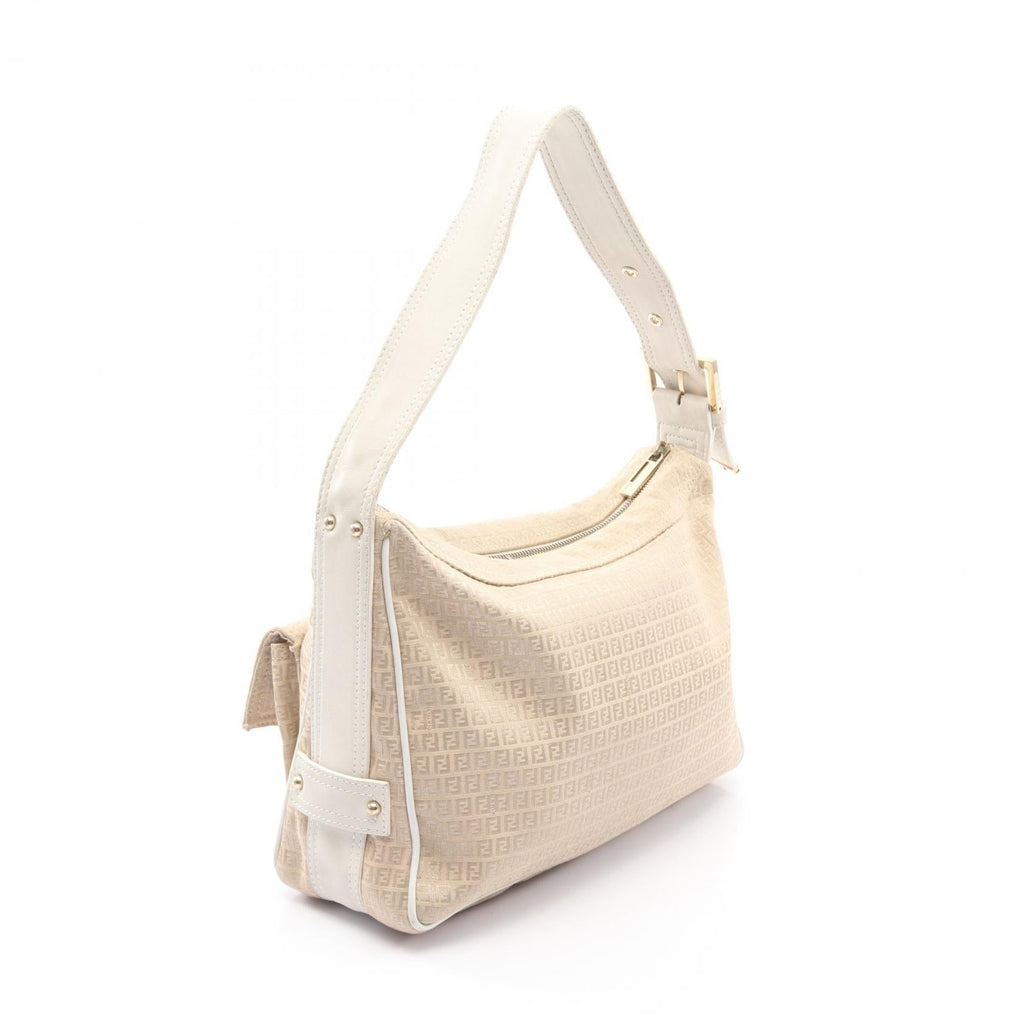 Fendi Micro FF Shoulder Bag · Canvas