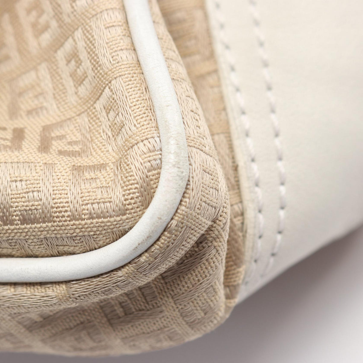 Fendi Micro FF Shoulder Bag · Canvas