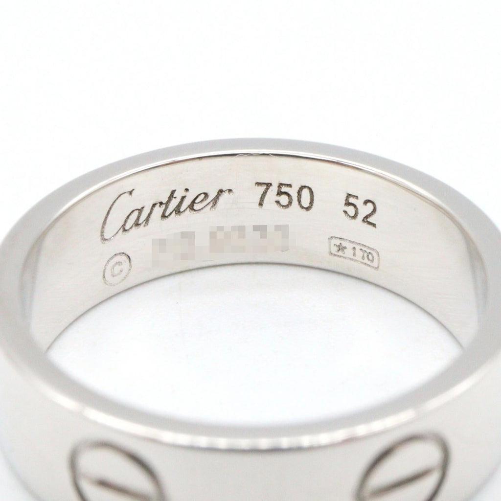 Cartier Love · 18K White Gold Ring