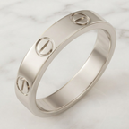 Cartier Mini Love · 18K White Gold