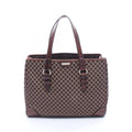 CELINE Macadam · Croco Embossed Tote