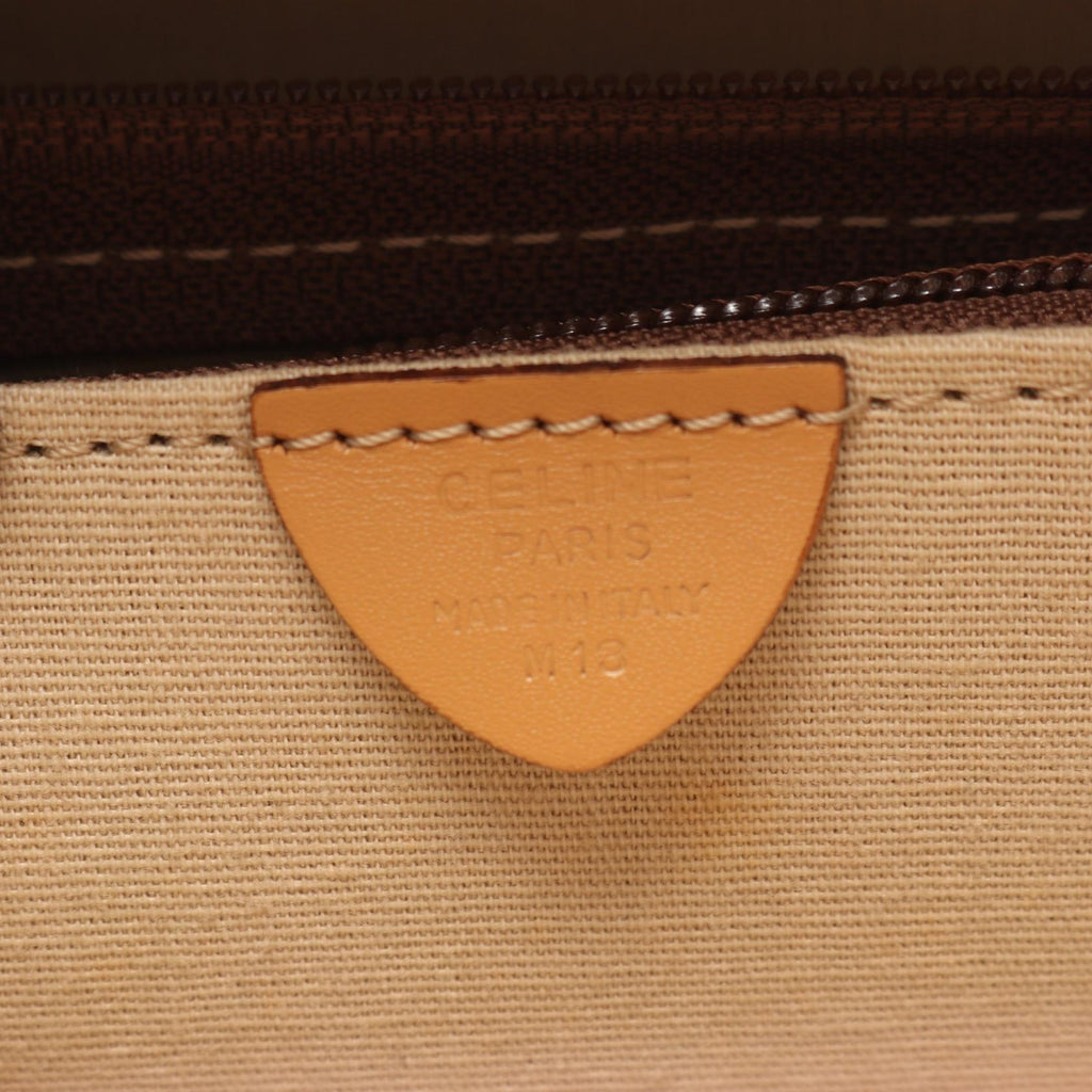 CELINE Macadam · Coated Canvas Briefcase