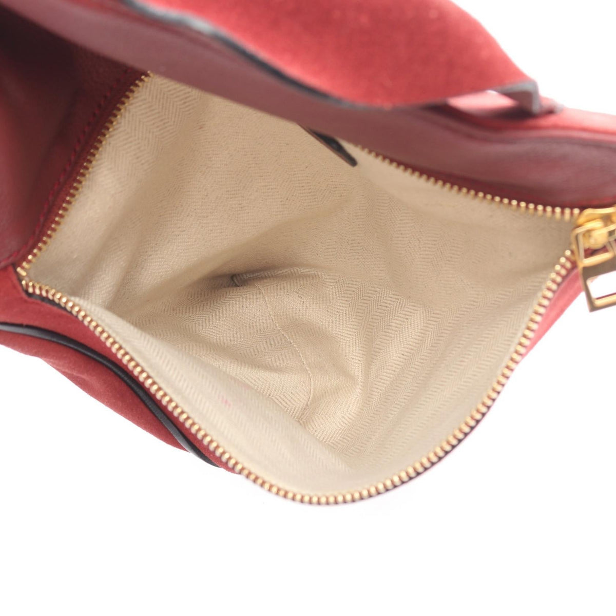 LOEWE Anagram Clutch · Suede