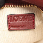 LOEWE Anagram Clutch · Suede