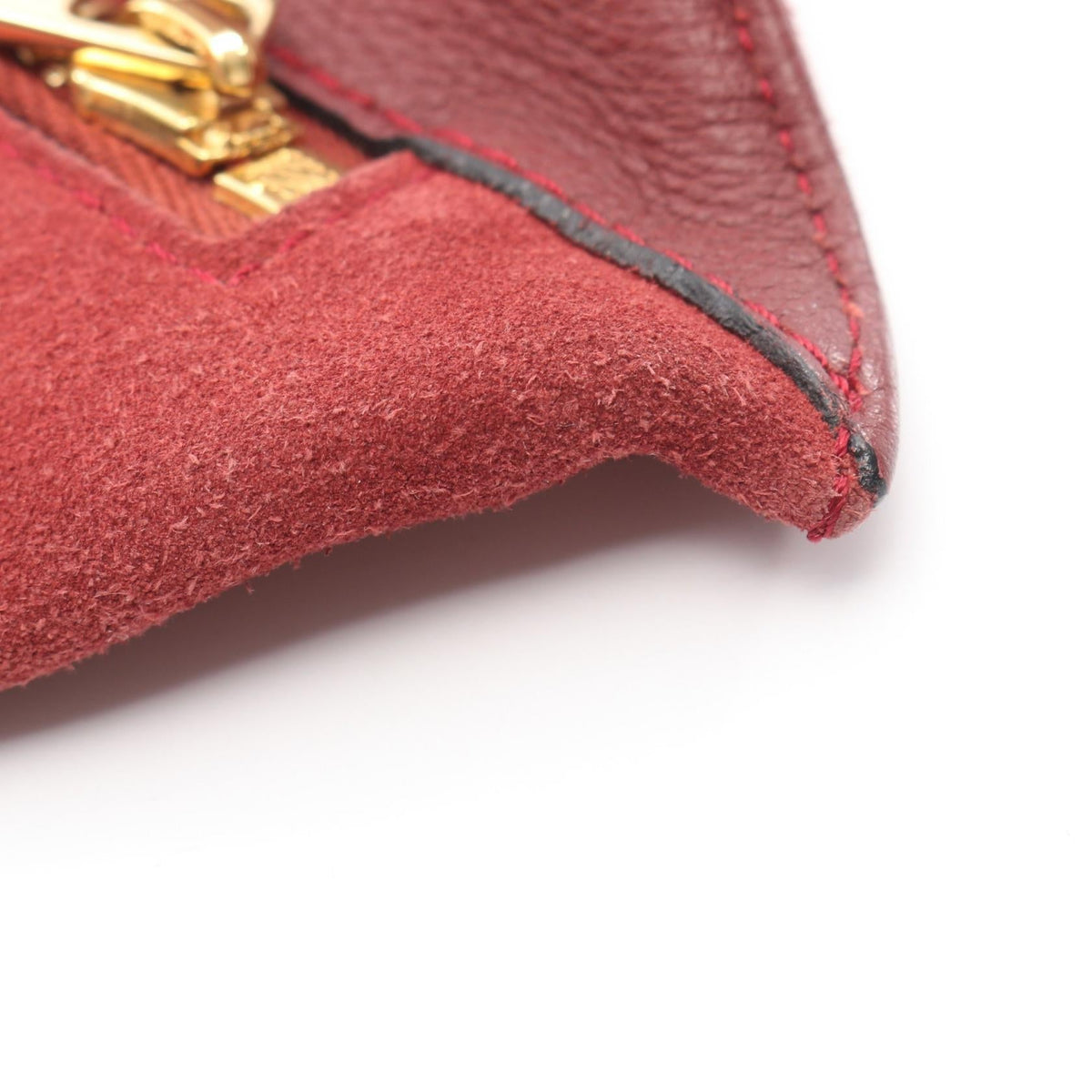 LOEWE Anagram Clutch · Suede