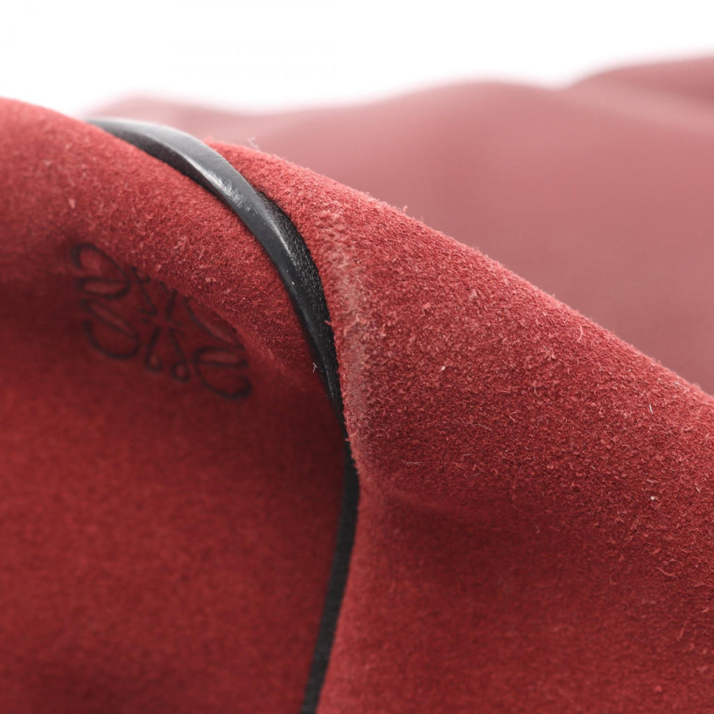 LOEWE Anagram Clutch · Suede