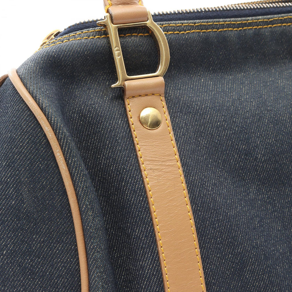 DIOR Mini Duffle · Denim Leather