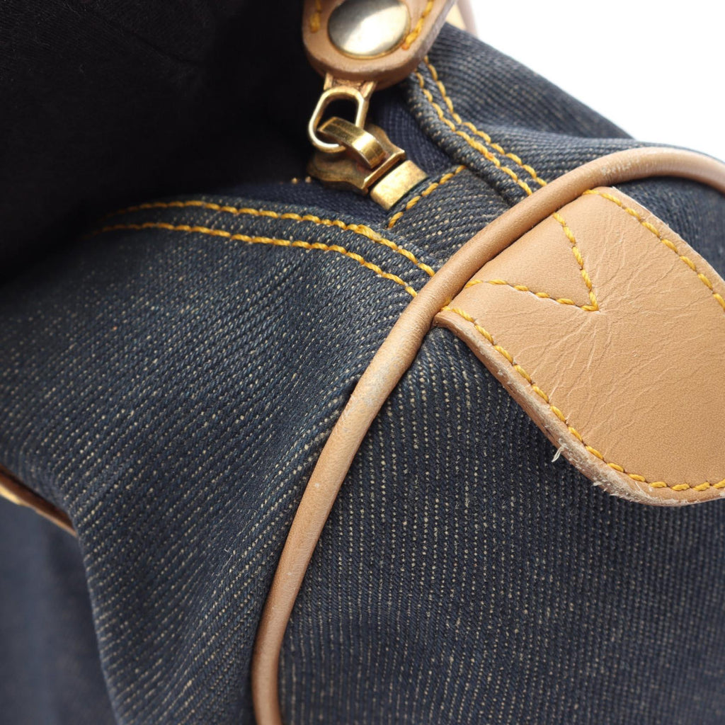 DIOR Mini Duffle · Denim Leather