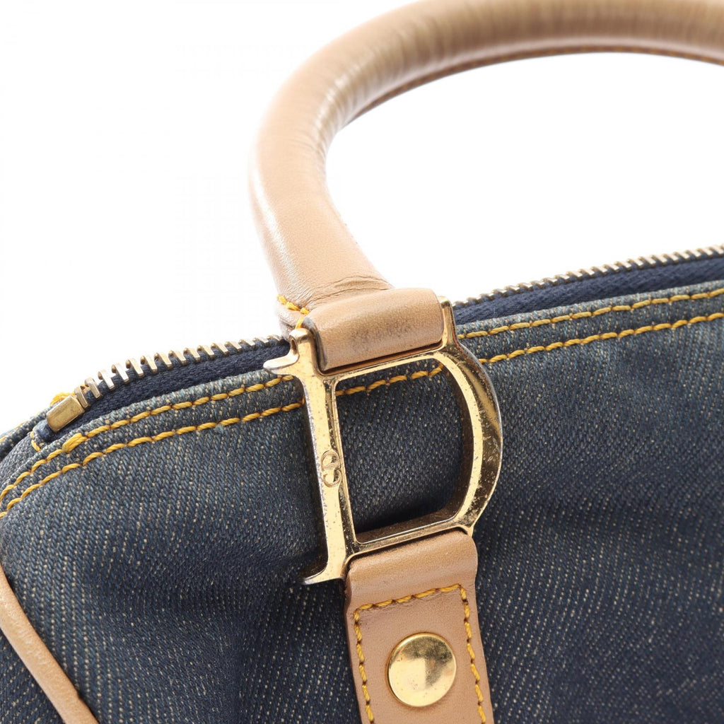 DIOR Mini Duffle · Denim Leather