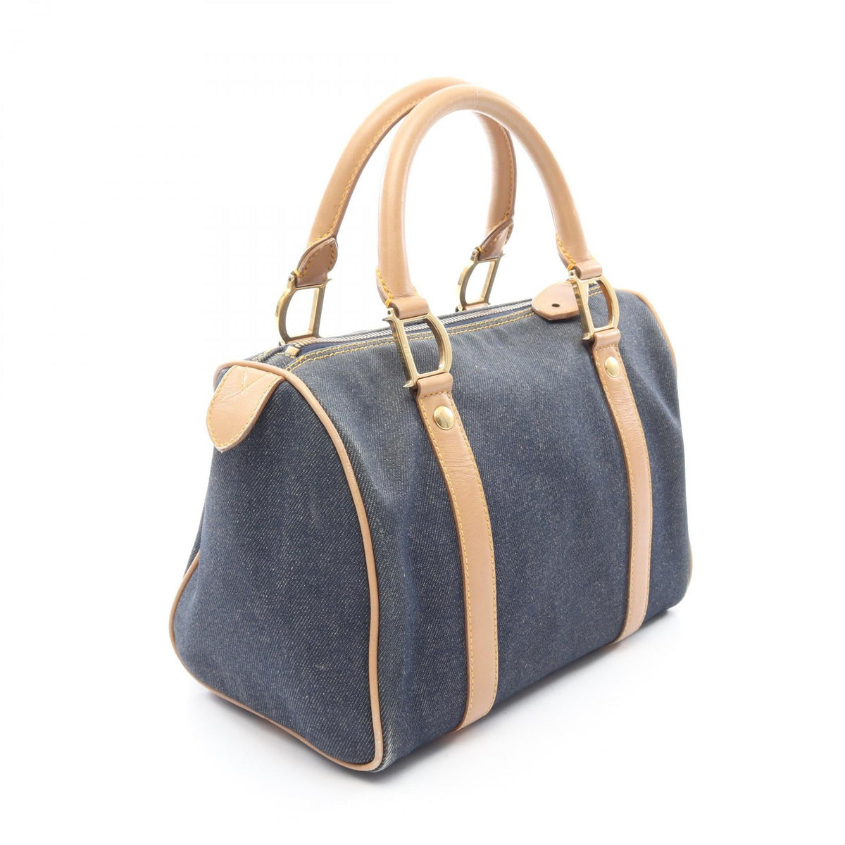 DIOR Mini Duffle · Denim Leather