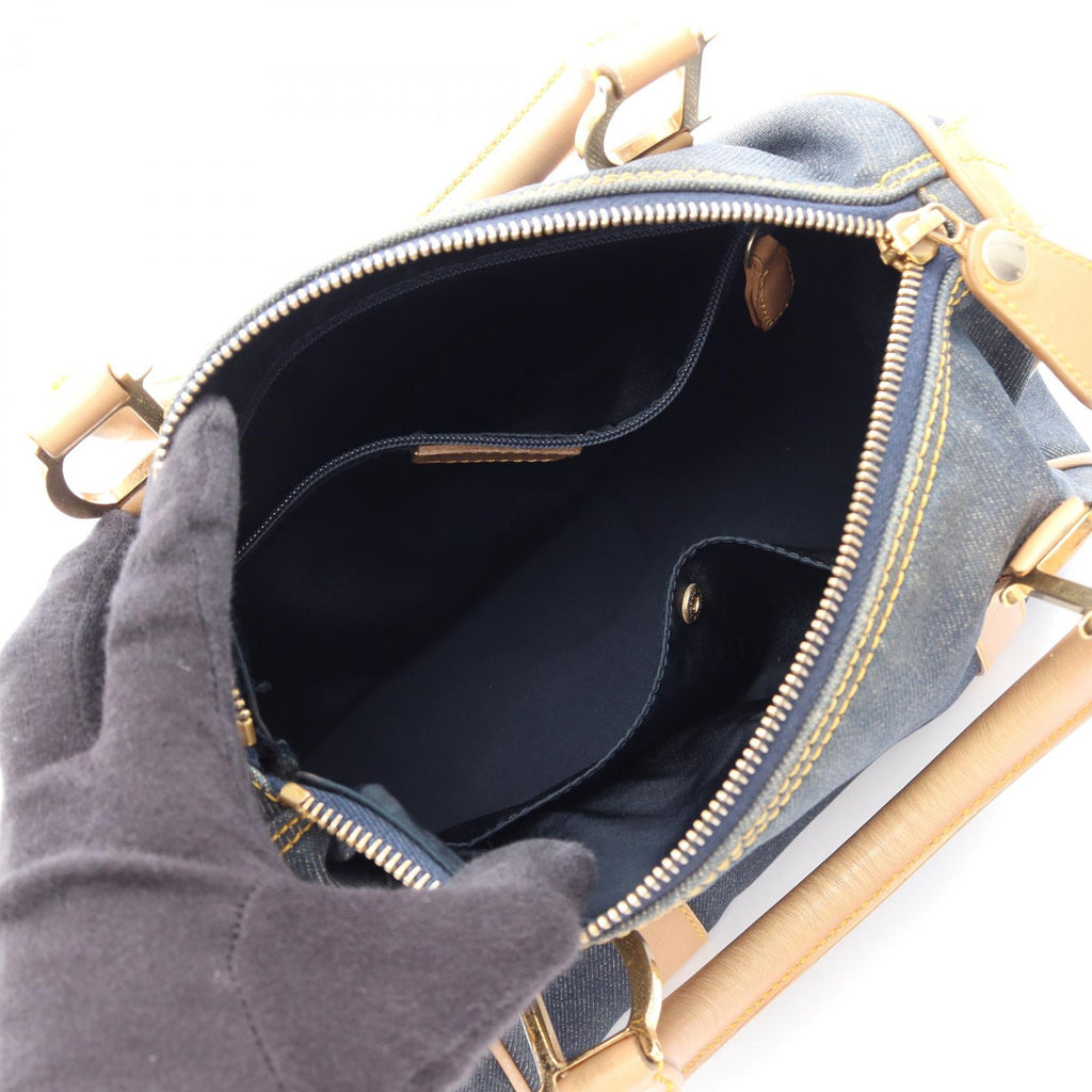 DIOR Mini Duffle · Denim Leather