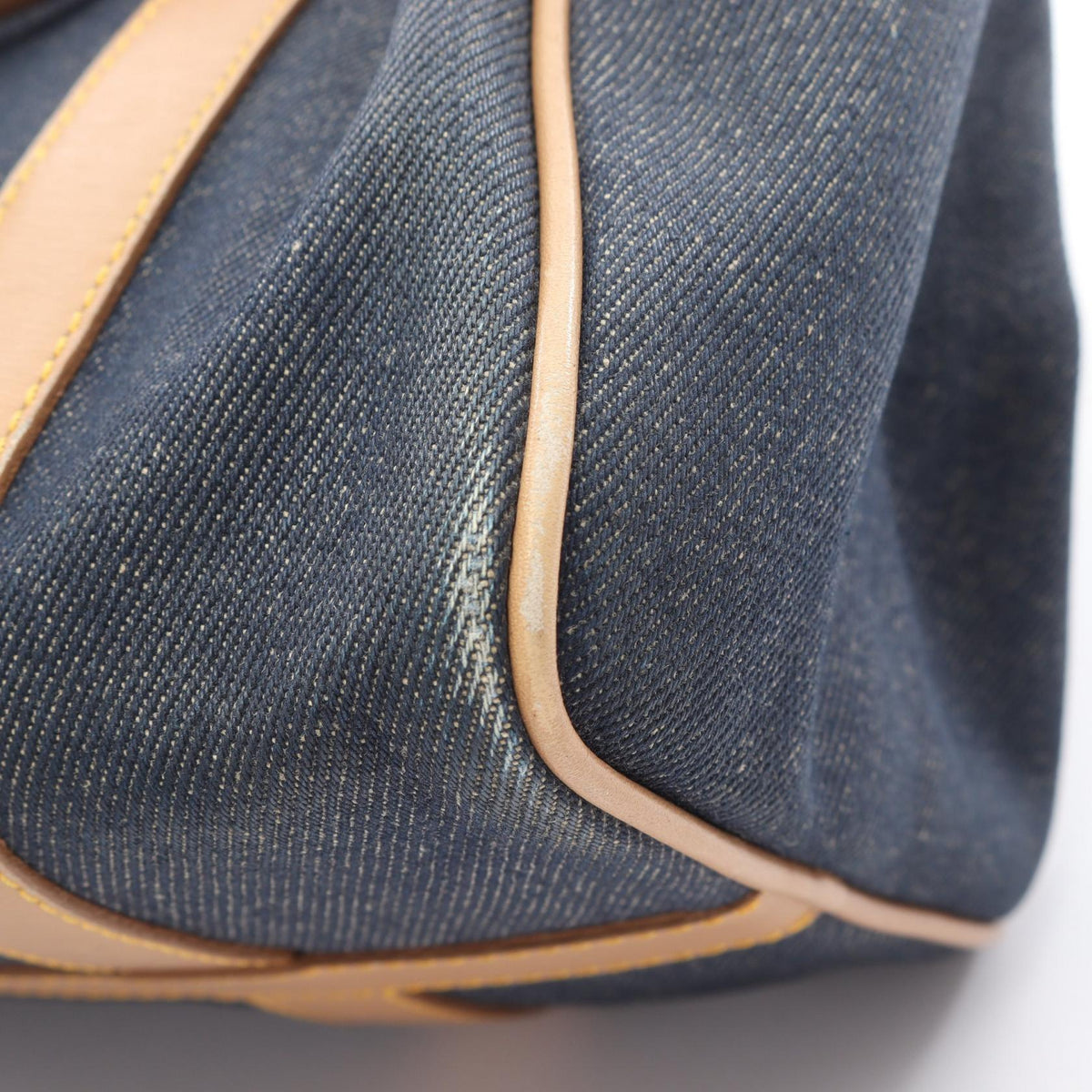 DIOR Mini Duffle · Denim Leather