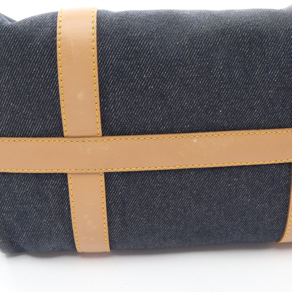 DIOR Mini Duffle · Denim Leather