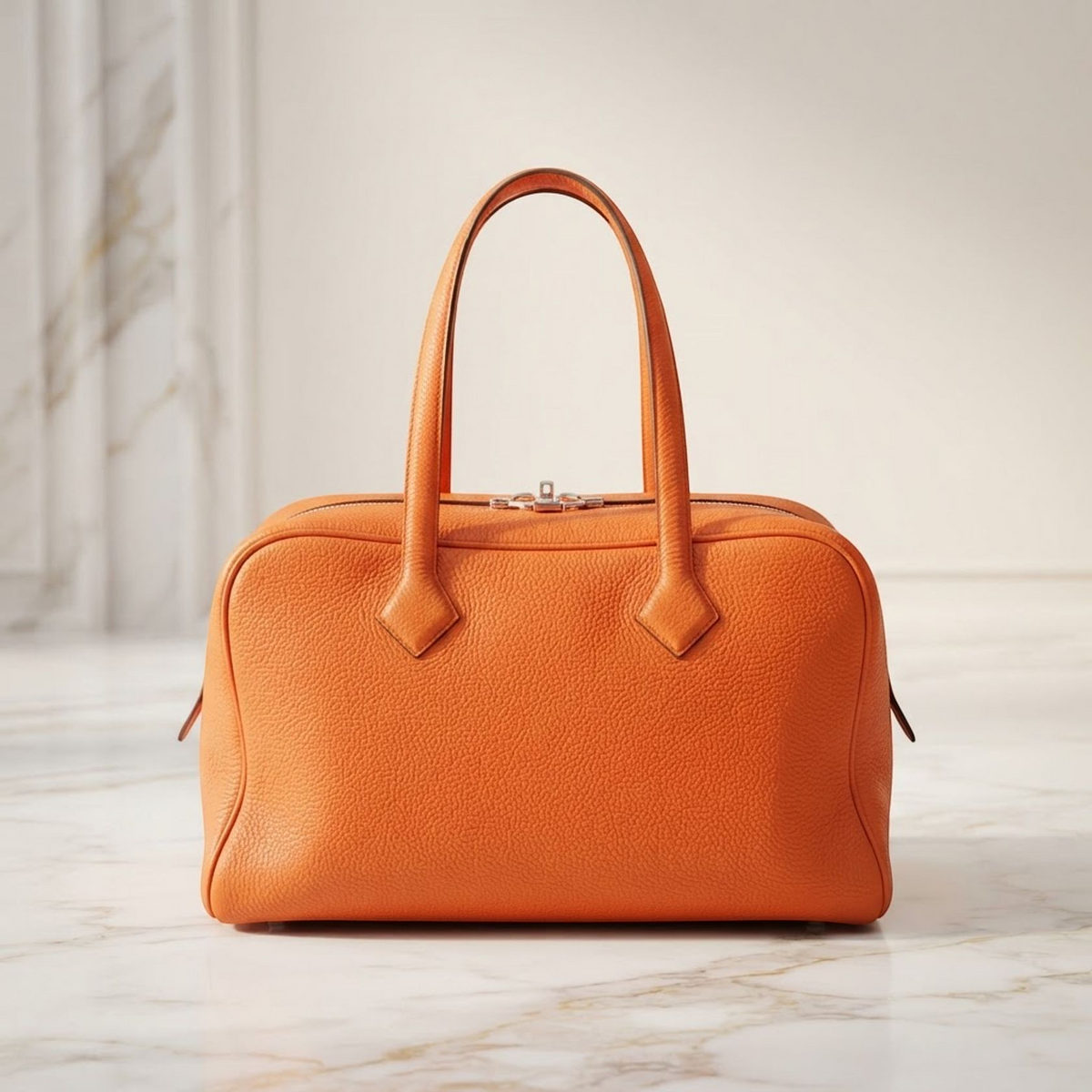 Hermès Victoria 35 · Taurillon Clemence