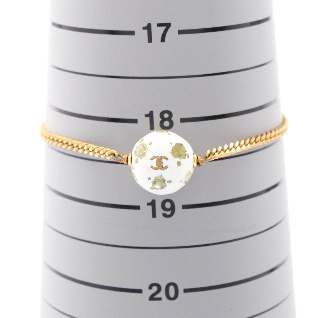 CHANEL CC Ball · Rhinestone Bracelet
