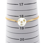 CHANEL CC Ball · Rhinestone Bracelet