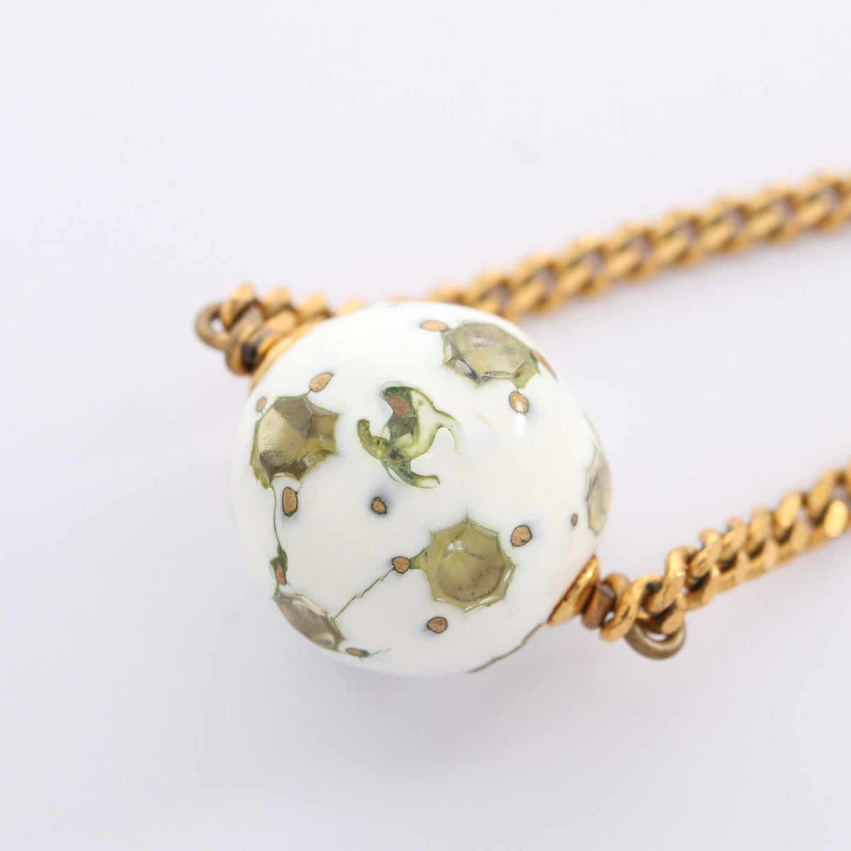 CHANEL CC Ball · Rhinestone Bracelet