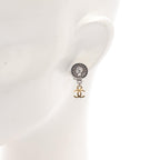 Chanel COCO Medallion Swing Earrings