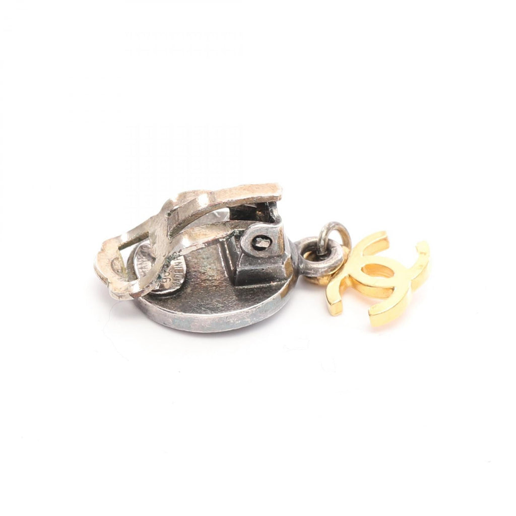 Chanel COCO Medallion Swing Earrings
