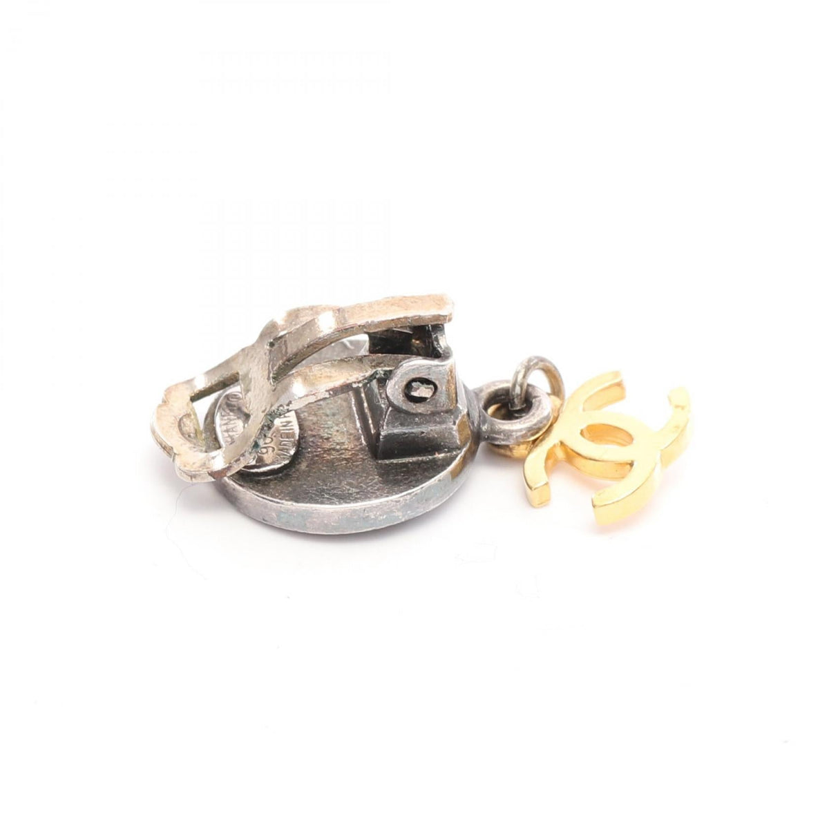 Chanel COCO Medallion Swing Earrings