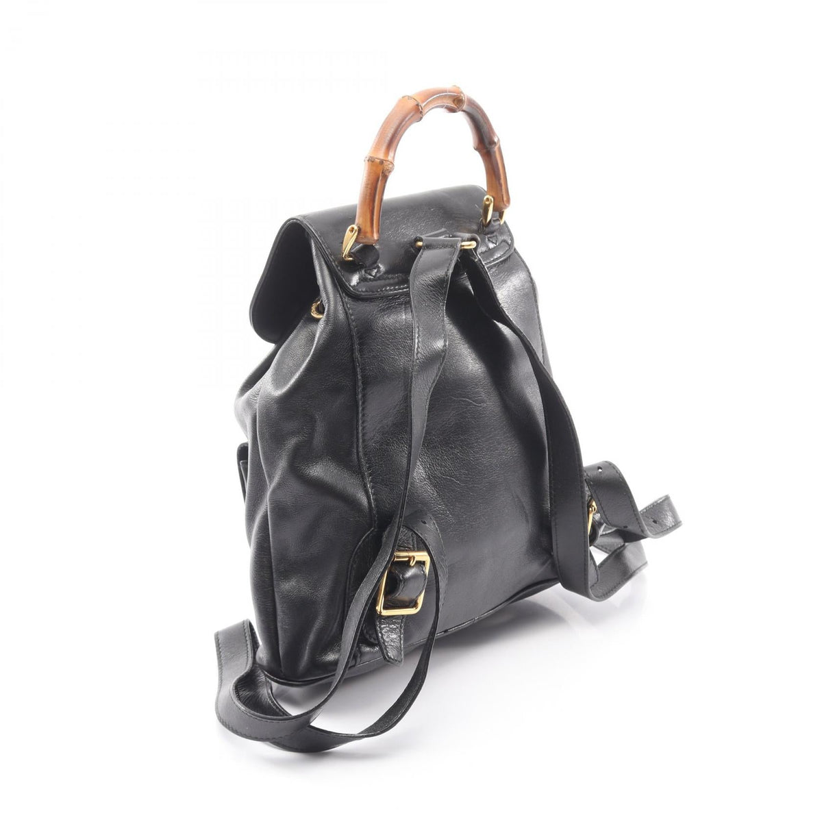 Gucci Bamboo · Leather Rucksack