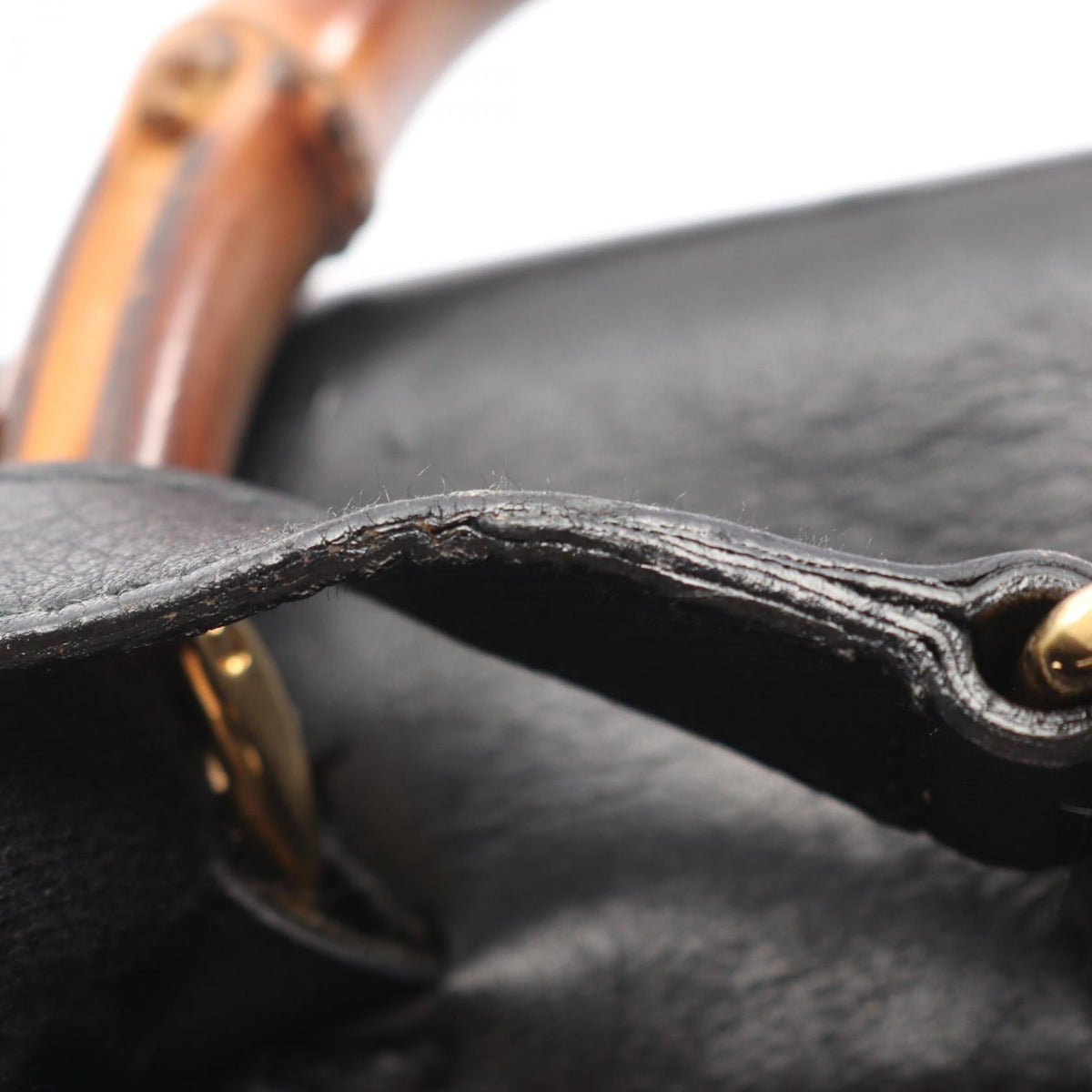 Gucci Bamboo · Leather Rucksack