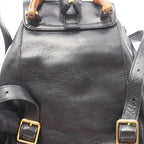 Gucci Bamboo · Leather Rucksack