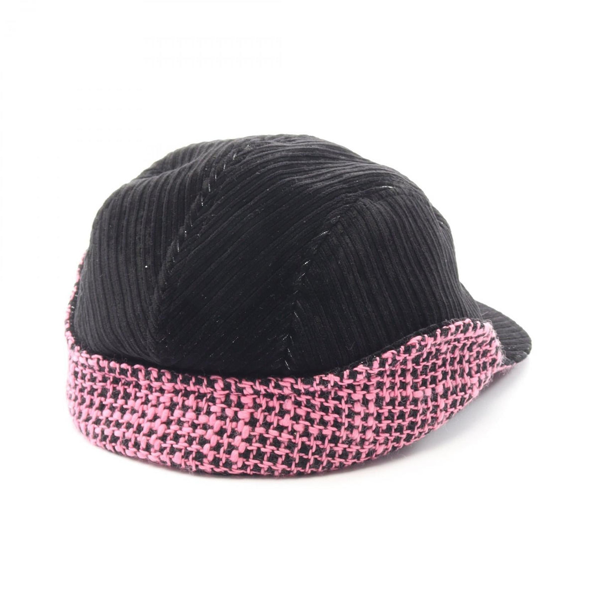 Chanel · Tweed Corduroy Cap