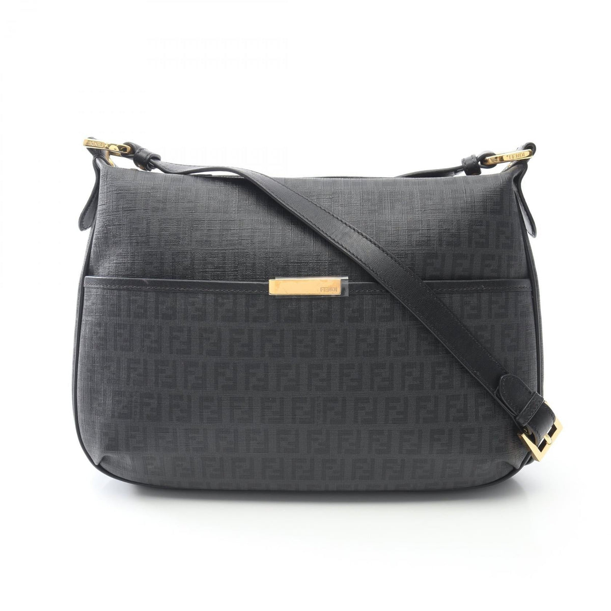 Fendi Zucchino · Crossbody · Canvas Leather