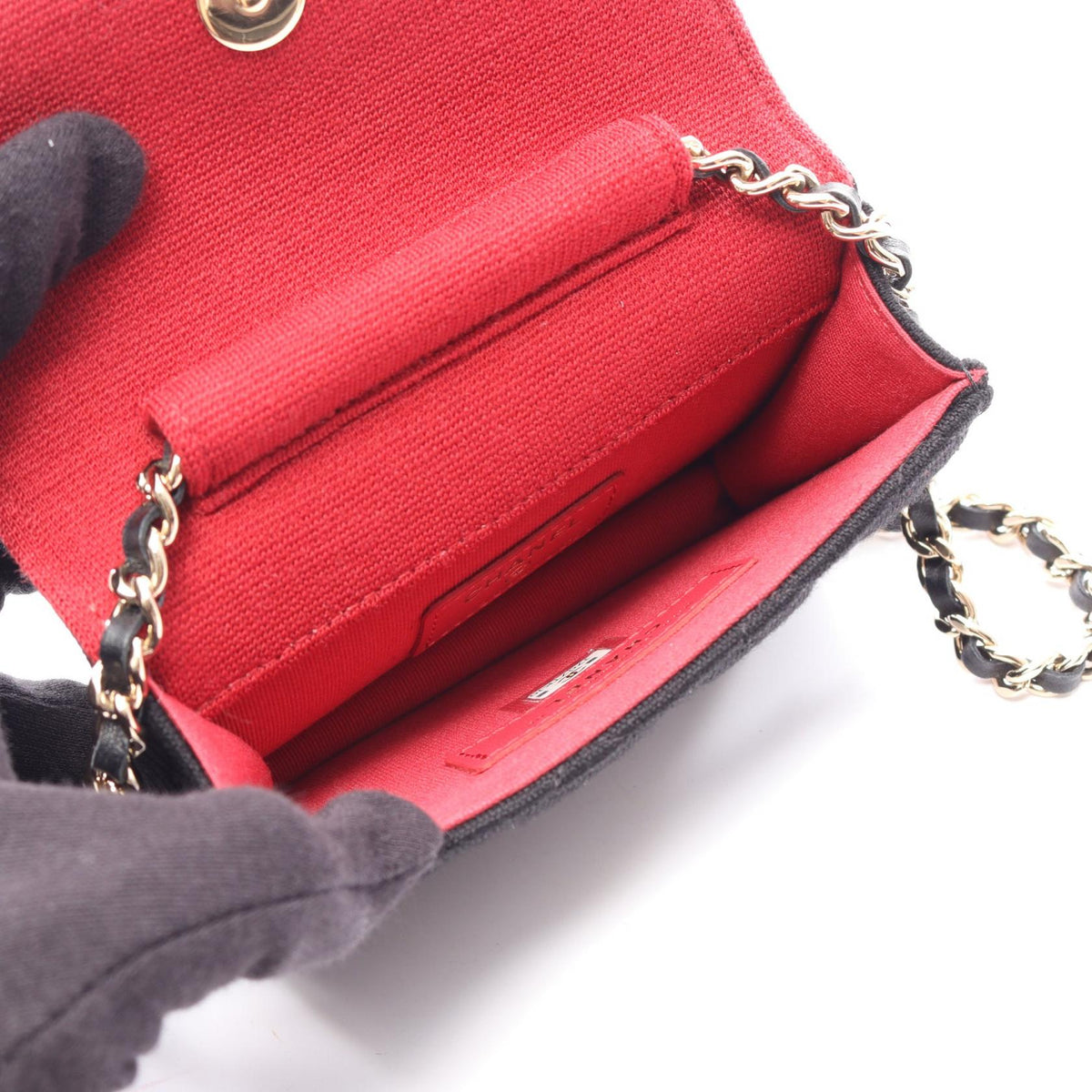 CHANEL Matelassé · Cotton · Chain Shoulder