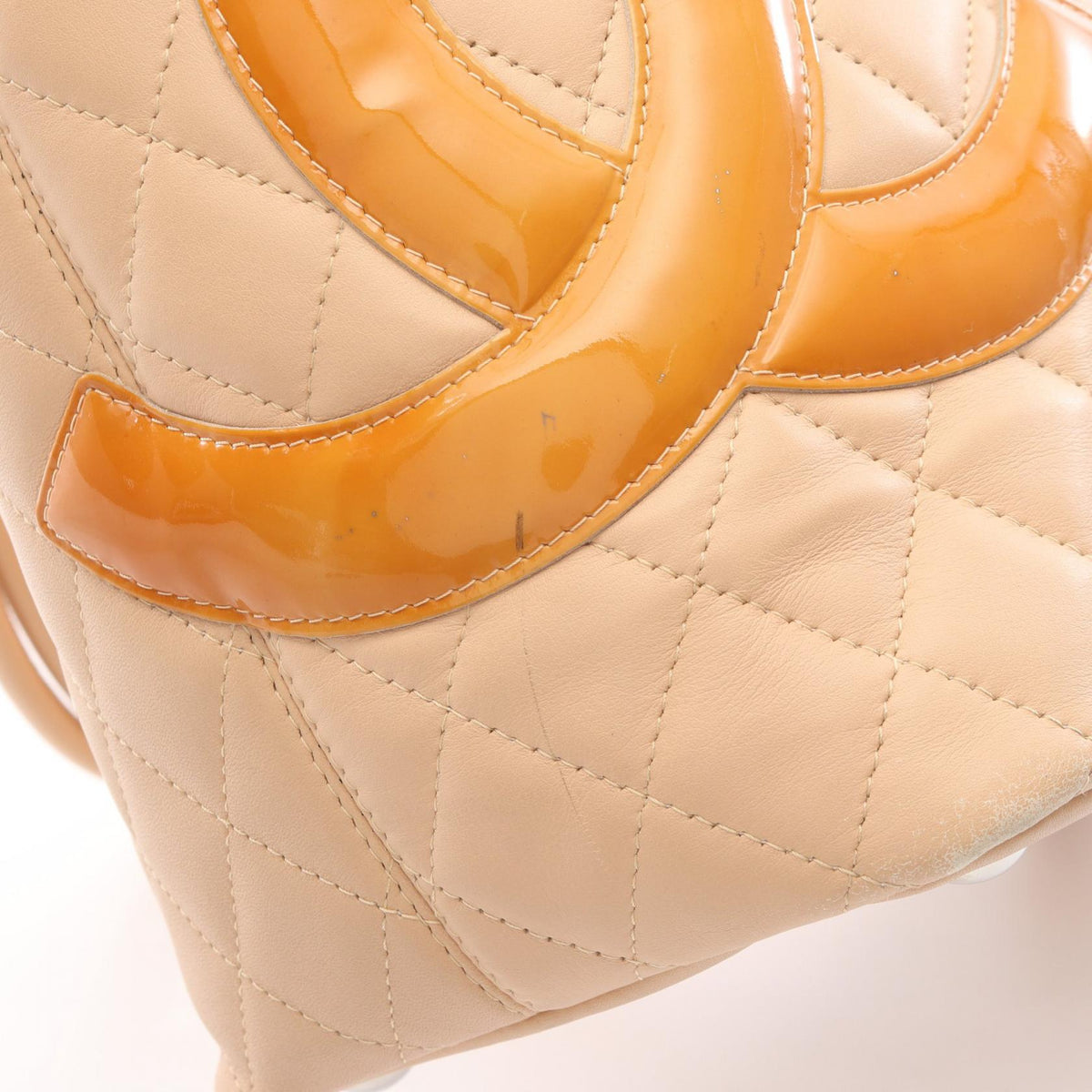 Chanel Cambon Line · Enamel Tote