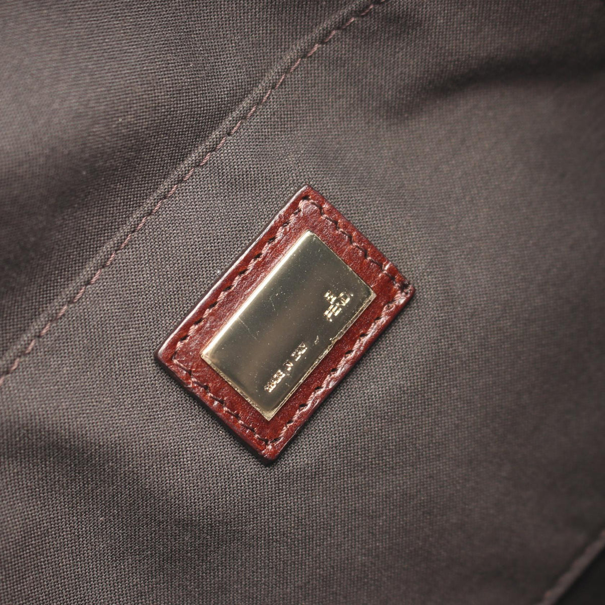 Fendi Zucchino · Canvas Leather