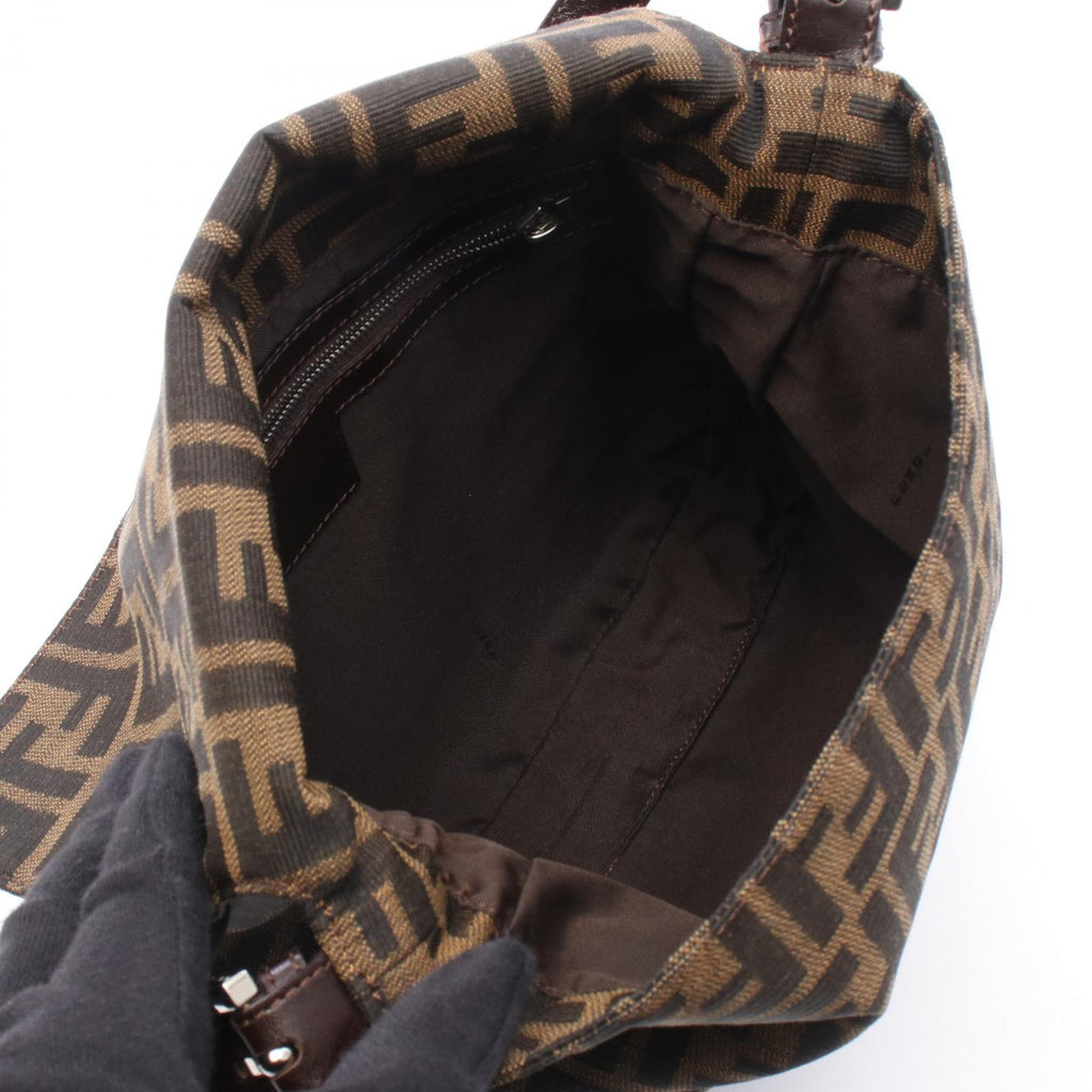 Fendi Zucca · Canvas Shoulder Bag