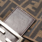 Fendi Zucca · Canvas Shoulder Bag