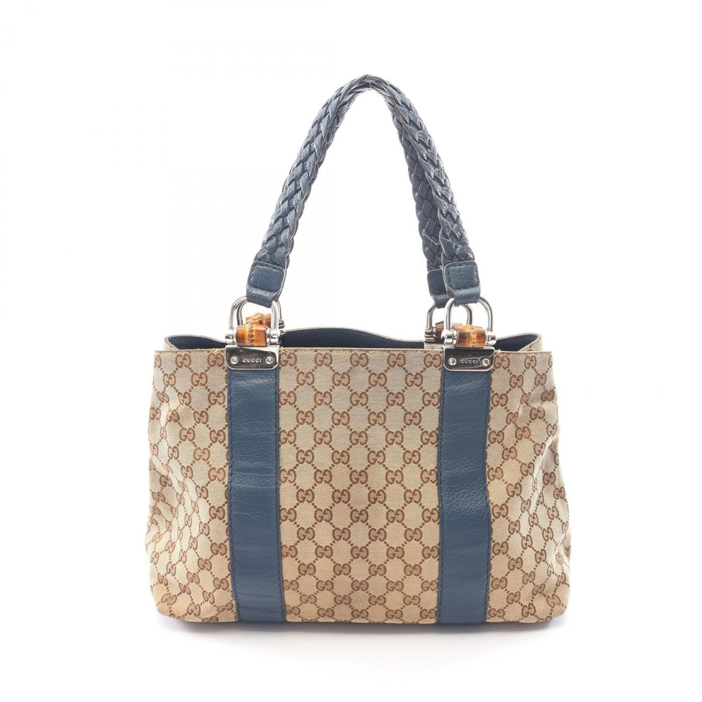 Gucci Bamboo · GG Canvas · Tote