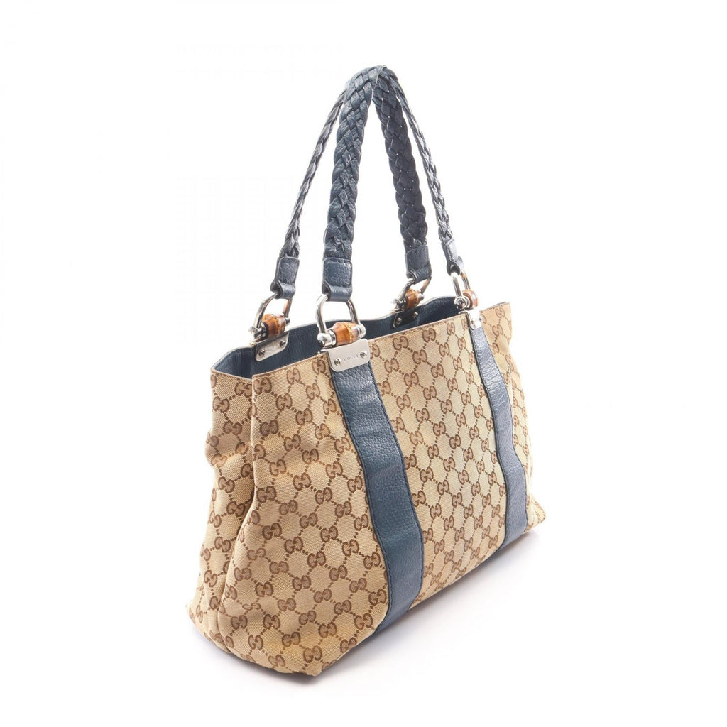Gucci Bamboo · GG Canvas · Tote