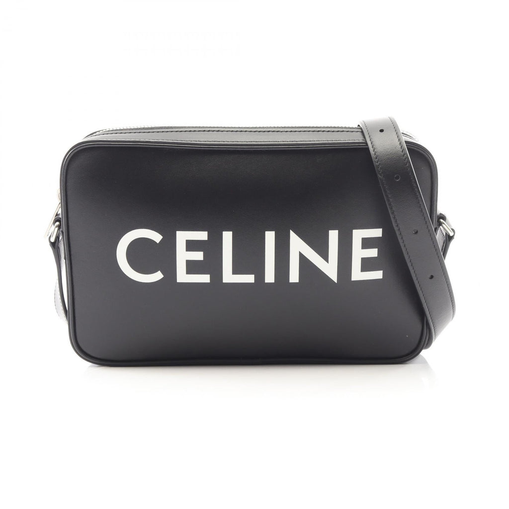 CELINE Medium Logo Messenger · Leather