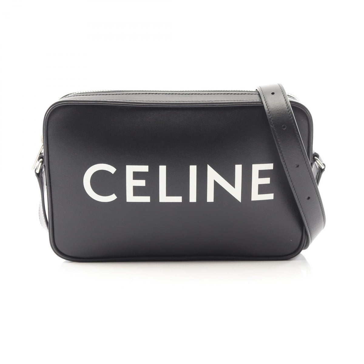 CELINE Medium Logo Messenger · Leather