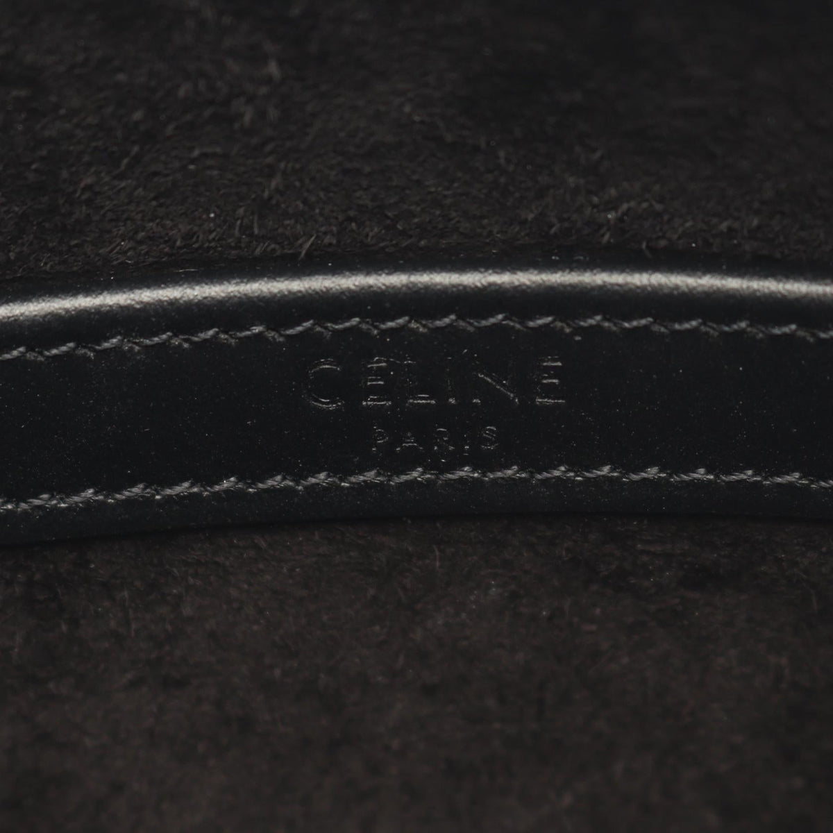 CELINE Medium Logo Messenger · Leather