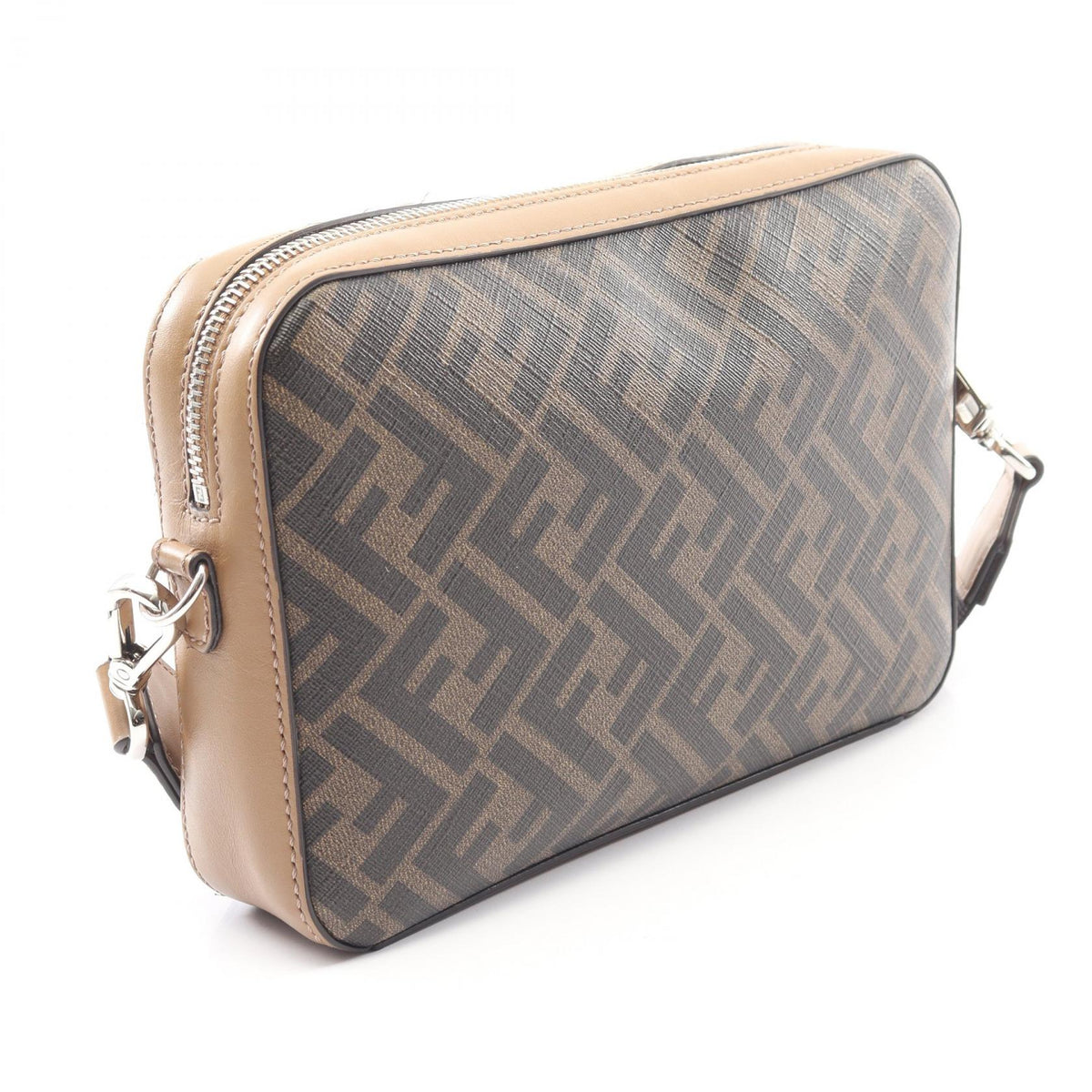 Fendi Zucca · Diagonal Camera Crossbody