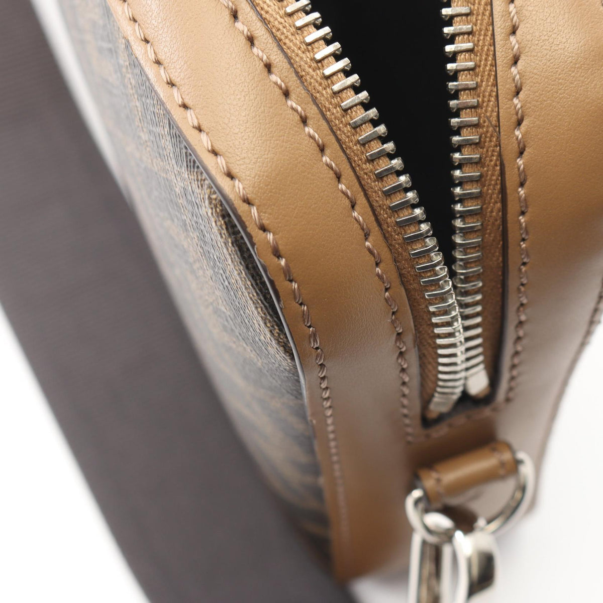 Fendi Zucca · Diagonal Camera Crossbody