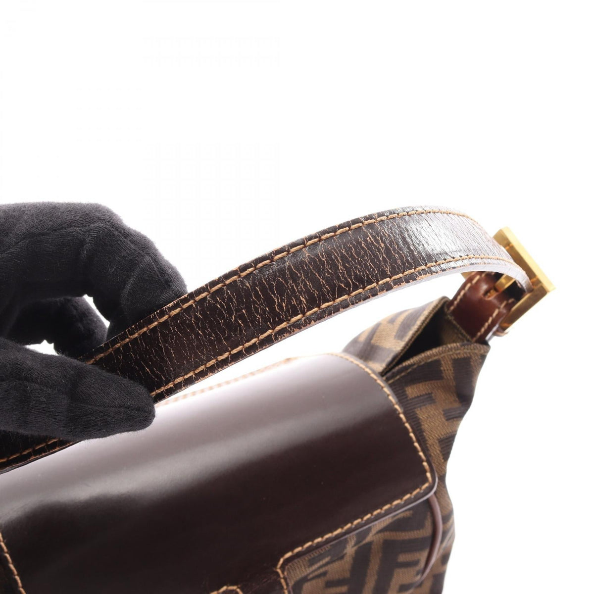 Fendi Zucca · Canvas Handbag