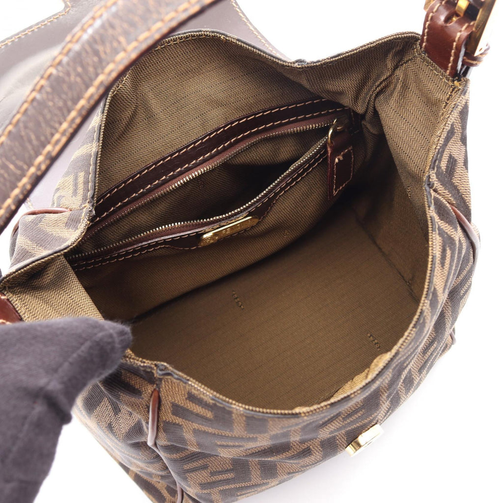 Fendi Zucca · Canvas Handbag