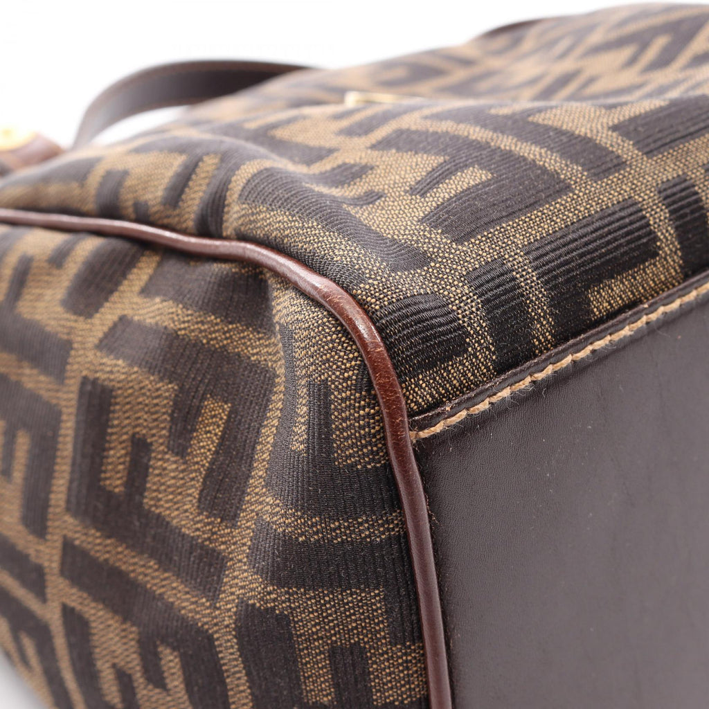 Fendi Zucca · Canvas Handbag