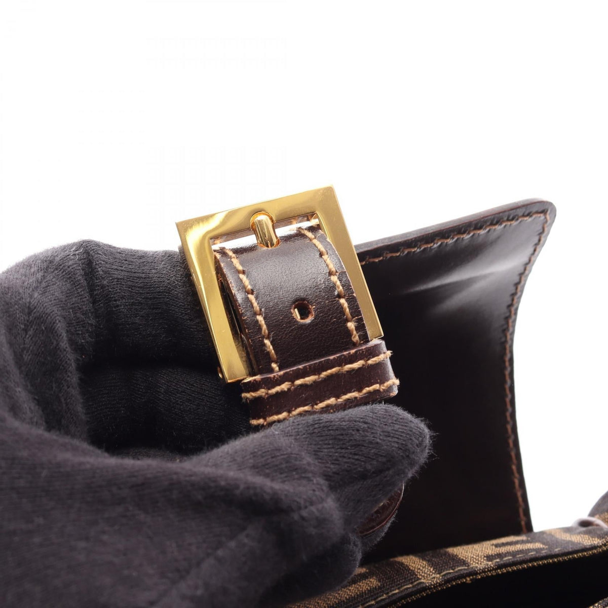 Fendi Zucca · Canvas Handbag