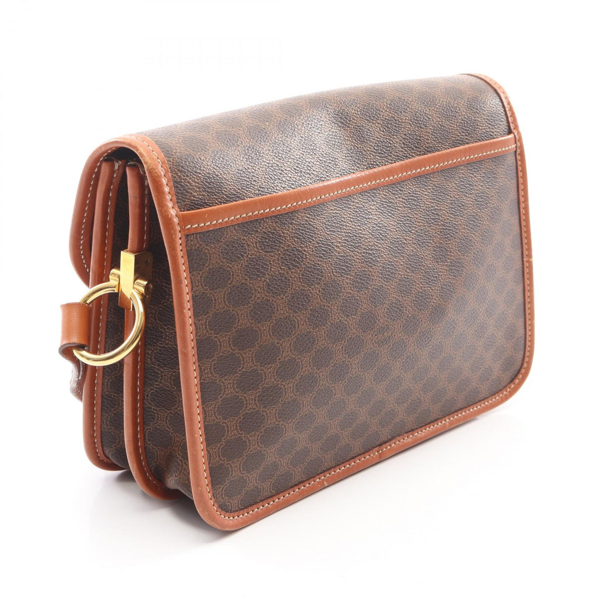 CELINE Macadam · Coated Canvas Crossbody
