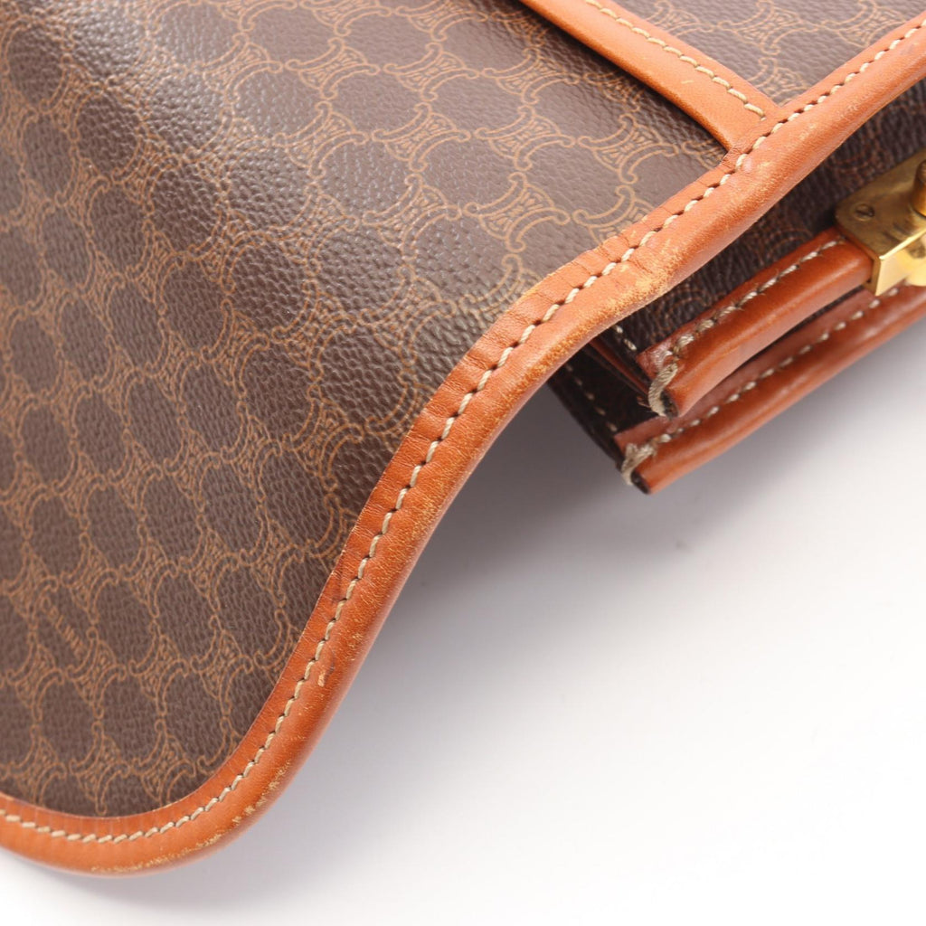 CELINE Macadam · Coated Canvas Crossbody
