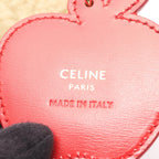 Celine Triomphe · Pom Pom Keyring · Shearling